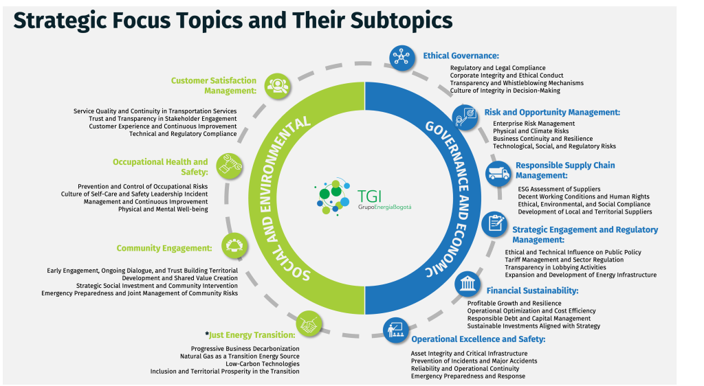 Strategic Focus Topics and Their Subtopics